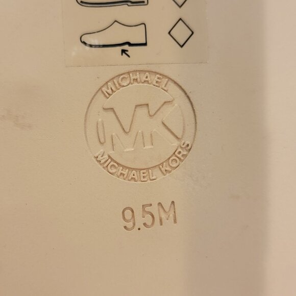 Michael Kors Sadie Flat  Embellished Leather Sandals  Luggage  Brown Leather - Picture 12 of 14